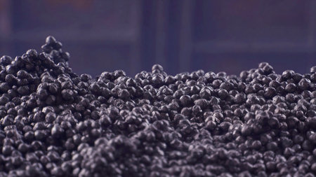 Iron production process in a mine mineral processing plant