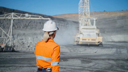 Routine inspection process of mining machinery to ensure equipment operation