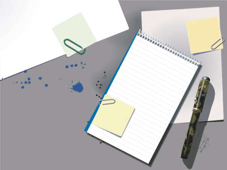 Desktopのイラスト素材