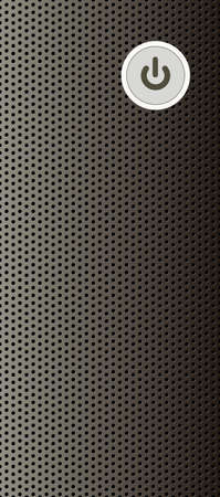 The front of a CPU.