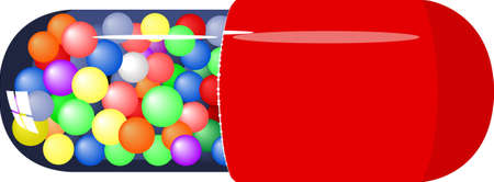 capsuleのイラスト素材