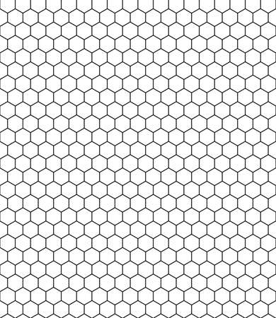 honeycomb pattern black white