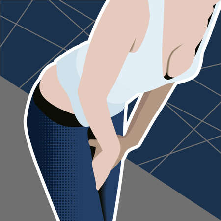 bendingのイラスト素材