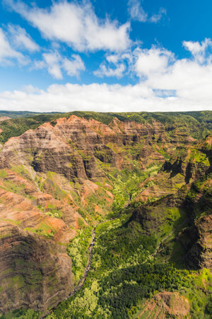 Waimea Canyonの写真素材