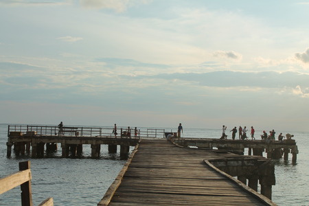 Dermaga tuaのeditorial素材