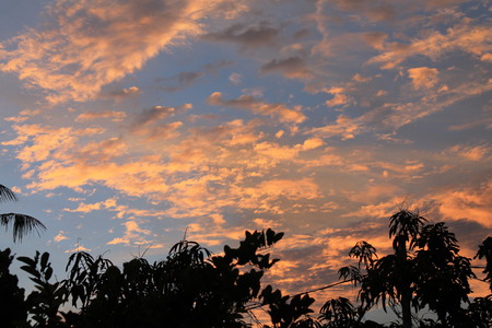 Langit Jinggaの写真素材