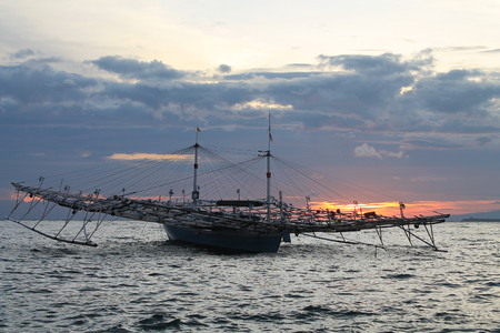 Fishing Boat, polewaliの写真素材