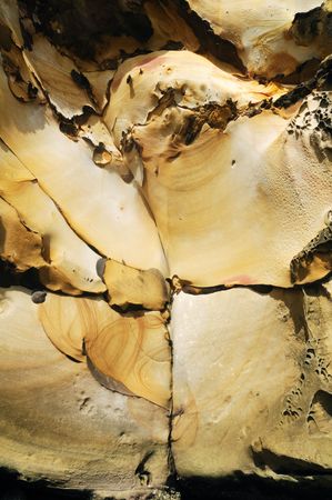 Sea stack pattern of Bako National Park, Sarawak.の写真素材