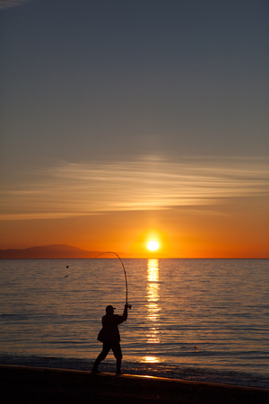 fishingの写真素材