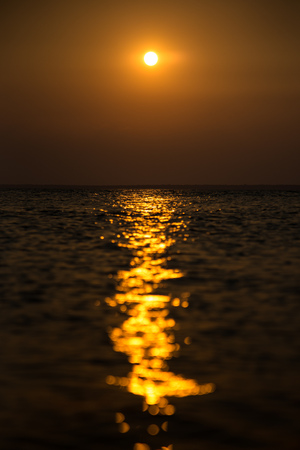 sunset in Brasilの写真素材