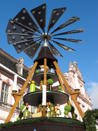 christmas carousel,の写真素材