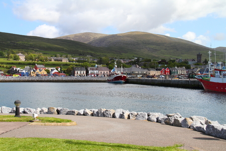 Dingle Harbour Dingle County Kerry Irelandの写真素材