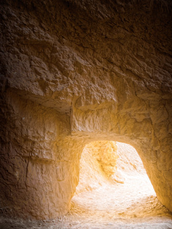 Autumn afternoon at Bryce Canyon, Wasatch mountains, southern Utahの写真素材