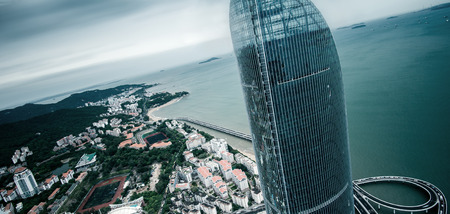 Xiamen landmark  skycrapperのeditorial素材