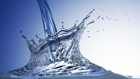 Water splash abstract design の写真素材