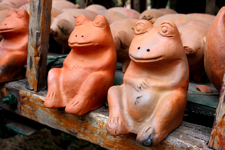 toads piggyの写真素材