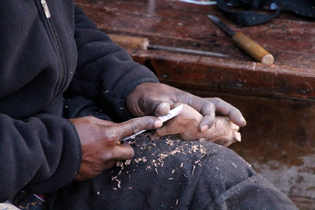 wood carving
