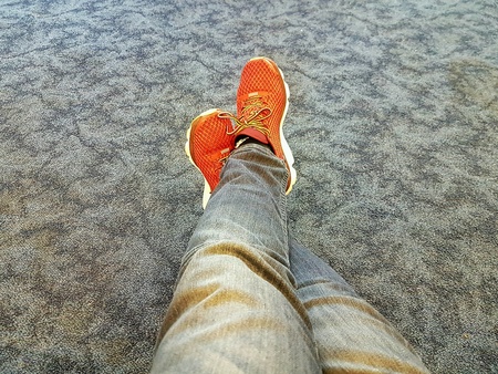 Resting on a carpetの素材