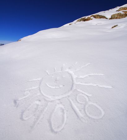 2008 NEW YEARの写真素材