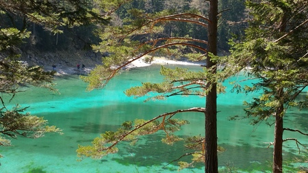 Green Lake Austriaの写真素材
