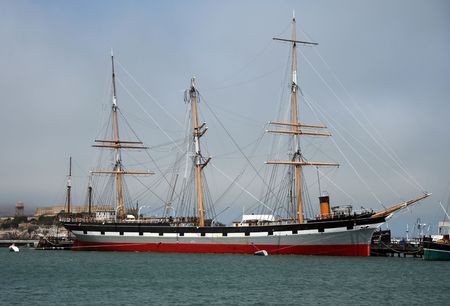 The Balclutha (1886), San Francisco Maritime National Historical Parkの写真素材