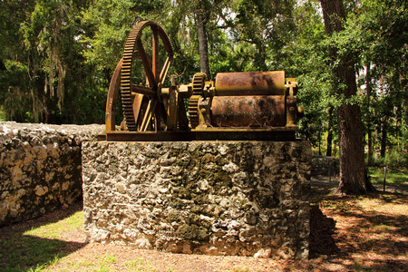 Yulee Sugar Mill Ruins Historic State Park in Homosassa, Florida