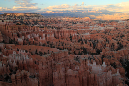 View of Bryce Canyon National Park in the state of Utahの写真素材