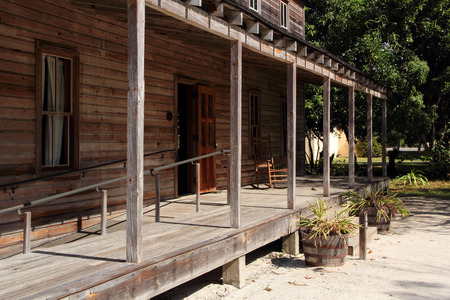 Koreshan Historic State Park in Estero, Floridaのeditorial素材