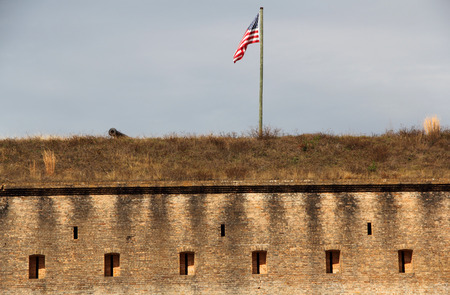 Fort Barrancas, Gulf Islands National Seashore, Pensacola, Floridaのeditorial素材