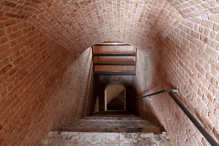 Fort Barrancas Interior, Gulf Islands National Seashore, Pensacola, Floridaのeditorial素材