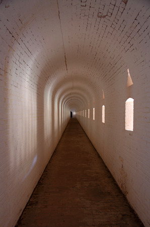 Fort Barrancas Interior, Gulf Islands National Seashore, Pensacole, Floridaのeditorial素材