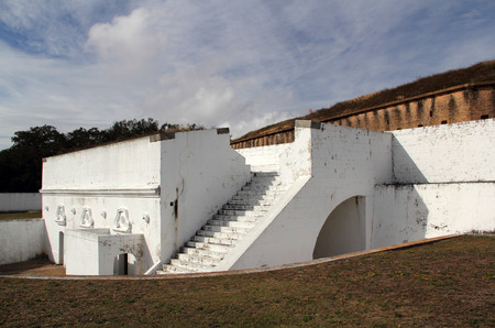Fort Barrancas, Gulf Islands National Seashore, Pensacola, Floridaのeditorial素材