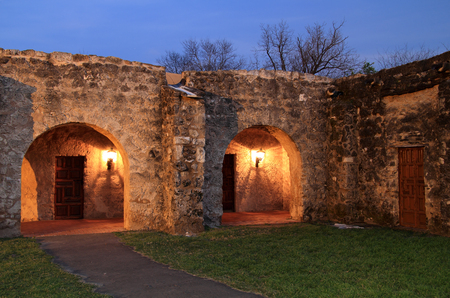 Mission Concepcion, San Antonio Missions National Historical Park, Texasのeditorial素材