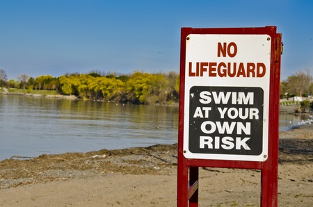 No Life Guardの写真素材