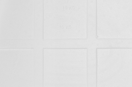 White foam board background 