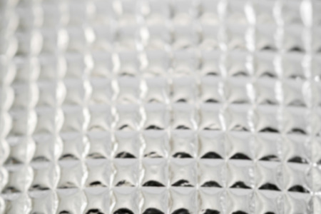 Abstract blur background of aluminum foil.の写真素材
