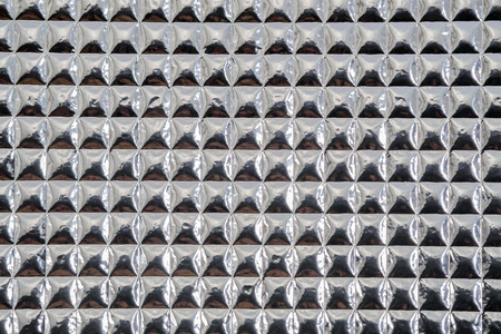 Close up pattern aluminum foil.の写真素材