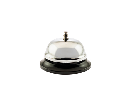 Service bell on white background.の写真素材