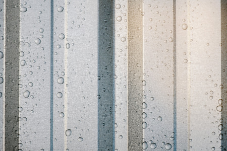 Abstract texture background of wet zinc wall.の写真素材