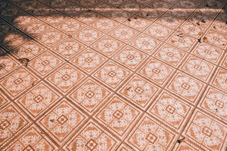 Dirty tile background.の写真素材