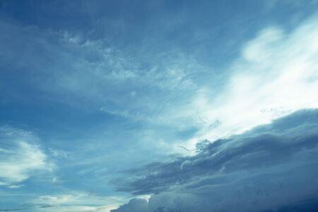 View of sunset at twilight.の写真素材