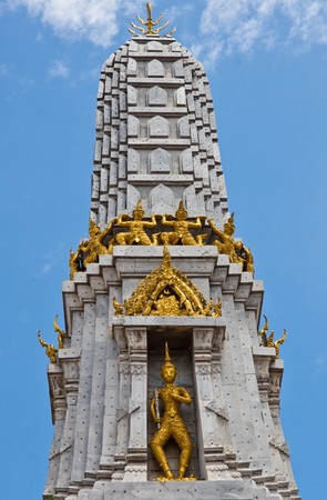  Pagoda at wat Arun in Bangkok, Thailandの写真素材