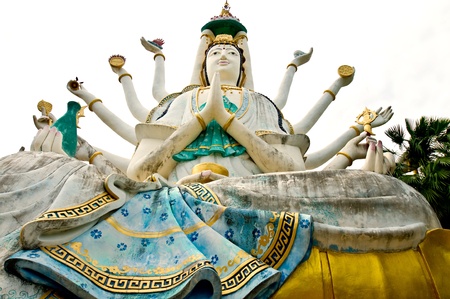 Kuan Yin.   The Chinese Goddess of Compassionの写真素材