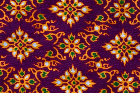 Pattern of Thailand native clothsの写真素材