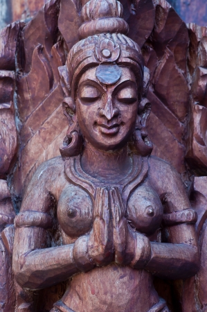 Statue of a womanの写真素材