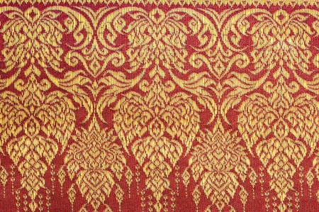 Pattern of Thailand native clothsの写真素材