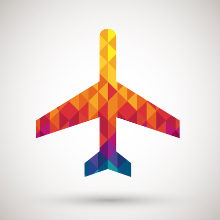 symbol with colorful diamondのイラスト素材