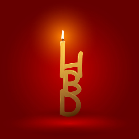 happy birthday backgroundのイラスト素材