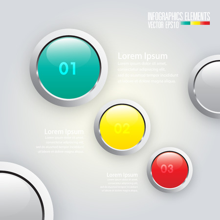 modern infographics templateのイラスト素材
