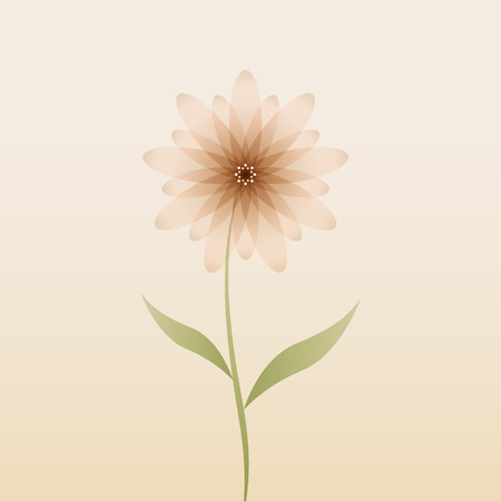 abstract flower backgroundのイラスト素材